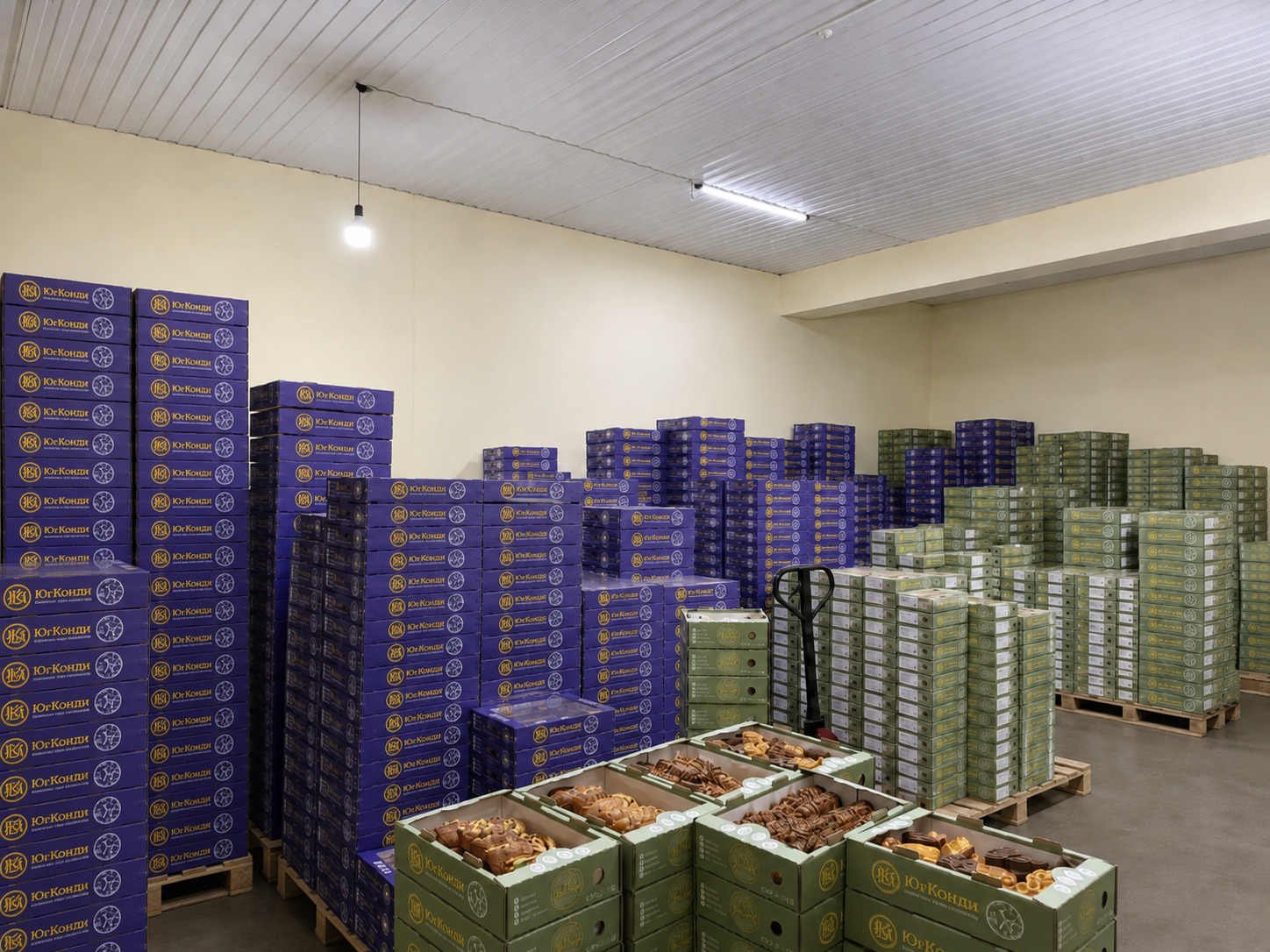 Склад готовой продукции ЮГКОНДИ